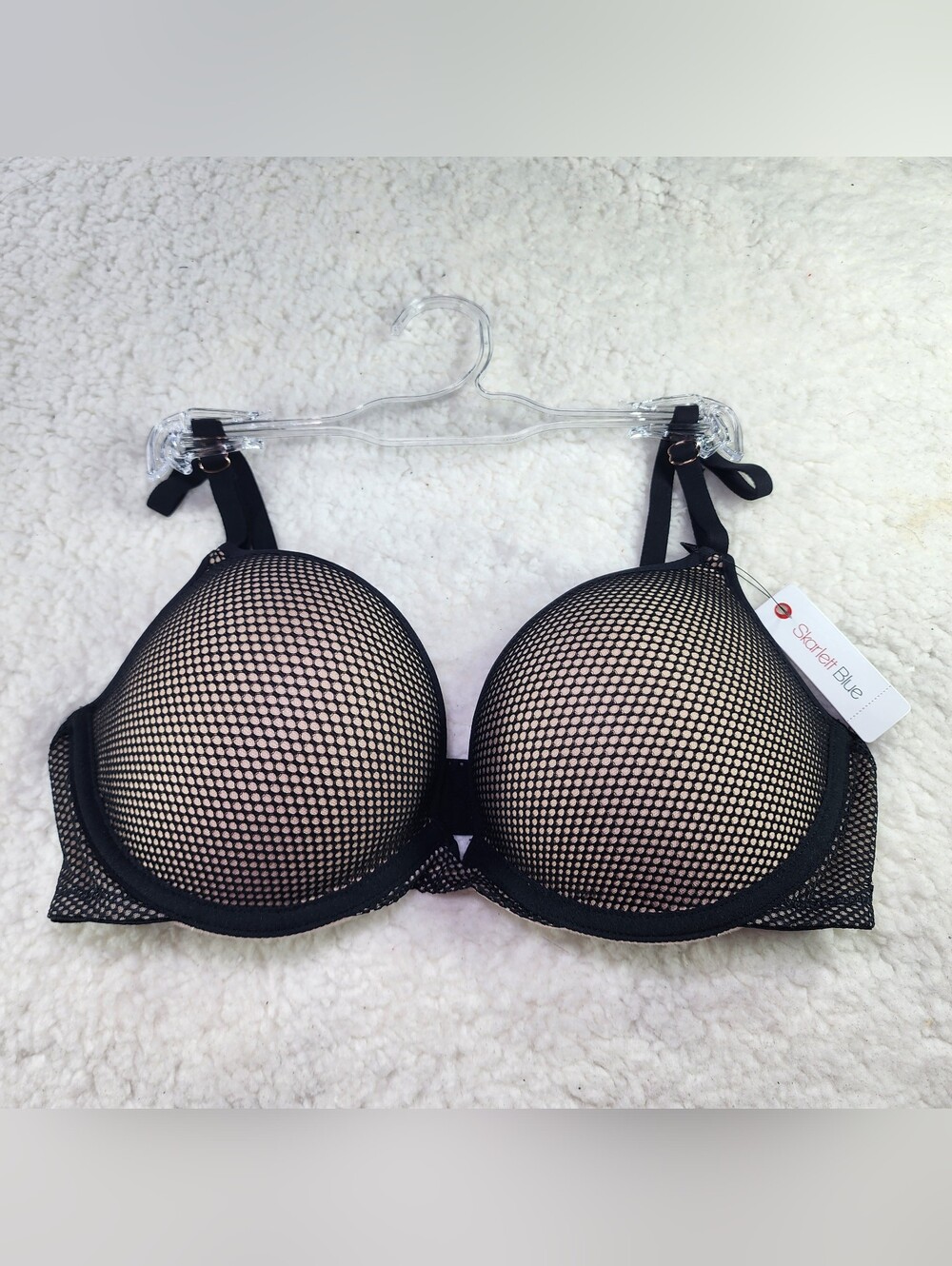 34C Skarlett Blue Dotty Multi Way T-shirt Bra